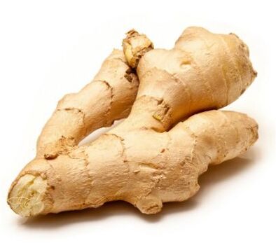 Ginger root is used in various potency recipes