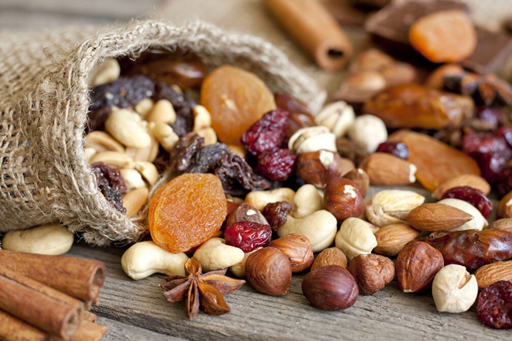 Berries and nuts