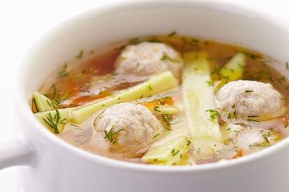 Meat soup