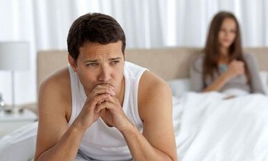Reasons for reducing potency in men